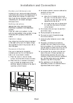 Preview for 4 page of Panasonic NN-SM221WZTE Operating Instructions Manual