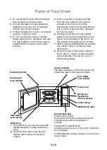 Preview for 9 page of Panasonic NN-SM221WZTE Operating Instructions Manual