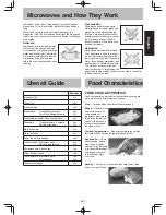 Предварительный просмотр 8 страницы Panasonic NN-SM322M Operating Instructions Manual