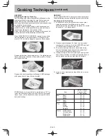 Предварительный просмотр 11 страницы Panasonic NN-SM322M Operating Instructions Manual