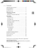 Preview for 3 page of Panasonic NN-SM32HM Operating Instructions Manual