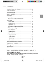 Preview for 3 page of Panasonic NN-SM33 Operating Instructions Manual