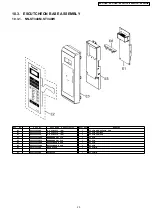 Предварительный просмотр 25 страницы Panasonic NN-SM330M Service Manual