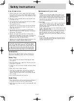 Preview for 5 page of Panasonic NN-SM330W Operating Instruction And Cook Book