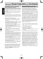 Preview for 28 page of Panasonic NN-SM330W Operating Instruction And Cook Book