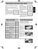 Preview for 15 page of Panasonic NN-SM332M/W Operating Instruction And Cook Book