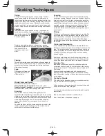 Preview for 16 page of Panasonic NN-SM332M/W Operating Instruction And Cook Book