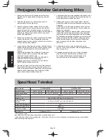 Preview for 54 page of Panasonic NN-SM332M/W Operating Instruction And Cook Book