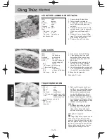 Preview for 100 page of Panasonic NN-SM332M/W Operating Instruction And Cook Book