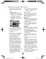 Предварительный просмотр 6 страницы Panasonic NN-SM33HM/W Operating Instructions Manual