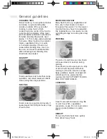 Предварительный просмотр 9 страницы Panasonic NN-SM33HM/W Operating Instructions Manual