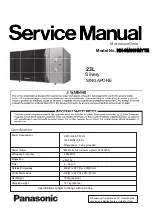 Preview for 1 page of Panasonic NN-SM33HMY Service Manual