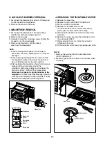 Preview for 15 page of Panasonic NN-SM33HMY Service Manual