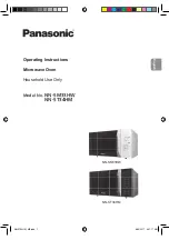 Panasonic NN-SM33HW Operating Instructions Manual preview