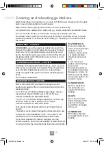 Preview for 28 page of Panasonic NN-SM33HW Operating Instructions Manual