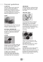 Preview for 10 page of Panasonic NN-SM33NB/W Operating Instructions Manual