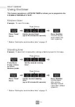 Preview for 22 page of Panasonic NN-SM33NB/W Operating Instructions Manual