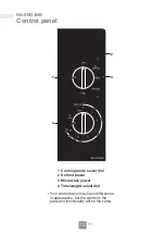 Preview for 14 page of Panasonic NN-SM33NB Operating Instructions Manual