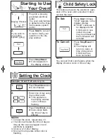 Preview for 13 page of Panasonic NN-SN651B Operating Instructions Manual