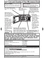 Preview for 26 page of Panasonic NN-SN651B Operating Instructions Manual