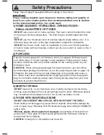 Preview for 7 page of Panasonic NN-SN657S Operating Instructions Manual