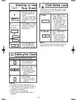 Preview for 12 page of Panasonic NN-SN657S Operating Instructions Manual