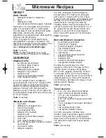 Preview for 19 page of Panasonic NN-SN657S Operating Instructions Manual