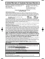 Preview for 27 page of Panasonic NN-SN657S Operating Instructions Manual