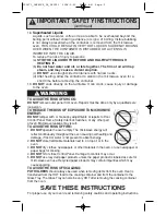 Preview for 5 page of Panasonic NN-SN668B Operating Instructions Manual