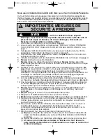 Предварительный просмотр 34 страницы Panasonic NN-SN676S Operating Instructions Manual