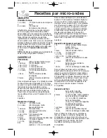 Предварительный просмотр 51 страницы Panasonic NN-SN676S Operating Instructions Manual