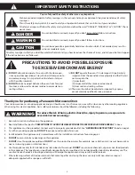 Preview for 3 page of Panasonic NN-SN68KS Owner'S Manual