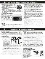 Preview for 5 page of Panasonic NN-SN68KS Owner'S Manual