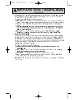 Preview for 5 page of Panasonic NN-SN690S Operating Instructions Manual