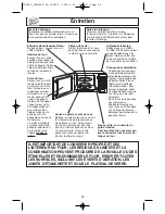 Preview for 46 page of Panasonic NN-SN690S Operating Instructions Manual