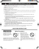 Preview for 4 page of Panasonic NN-SN736B Owner'S Manual