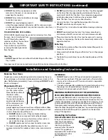 Preview for 5 page of Panasonic NN-SN744S Owner'S Manual