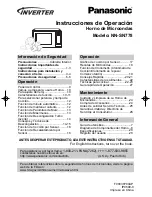 Panasonic NN-SN778 (Spanish) Instrucciones De Operación предпросмотр