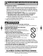 Preview for 4 page of Panasonic NN-SN778 (Spanish) Instrucciones De Operación