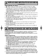 Preview for 5 page of Panasonic NN-SN778 (Spanish) Instrucciones De Operación