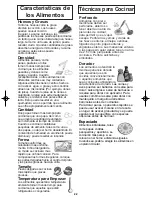 Preview for 24 page of Panasonic NN-SN778 (Spanish) Instrucciones De Operación