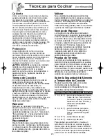 Preview for 25 page of Panasonic NN-SN778 (Spanish) Instrucciones De Operación