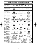 Preview for 29 page of Panasonic NN-SN778 (Spanish) Instrucciones De Operación