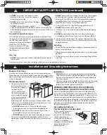 Предварительный просмотр 5 страницы Panasonic NN-SN77HS Owner'S Manual