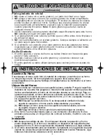 Preview for 5 page of Panasonic NN-SN789S Instrucciones De Operación