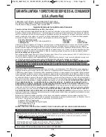 Preview for 58 page of Panasonic NN-SN942B Operating Instructions Manual