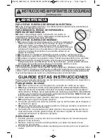 Предварительный просмотр 35 страницы Panasonic NN-SN942W Operating Instructions Manual