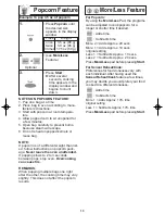 Preview for 15 page of Panasonic NN-SN968 Operating Instructions Manual