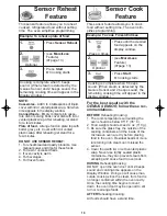 Preview for 18 page of Panasonic NN-SN968 Operating Instructions Manual