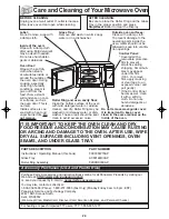 Preview for 26 page of Panasonic NN-SN968 Operating Instructions Manual